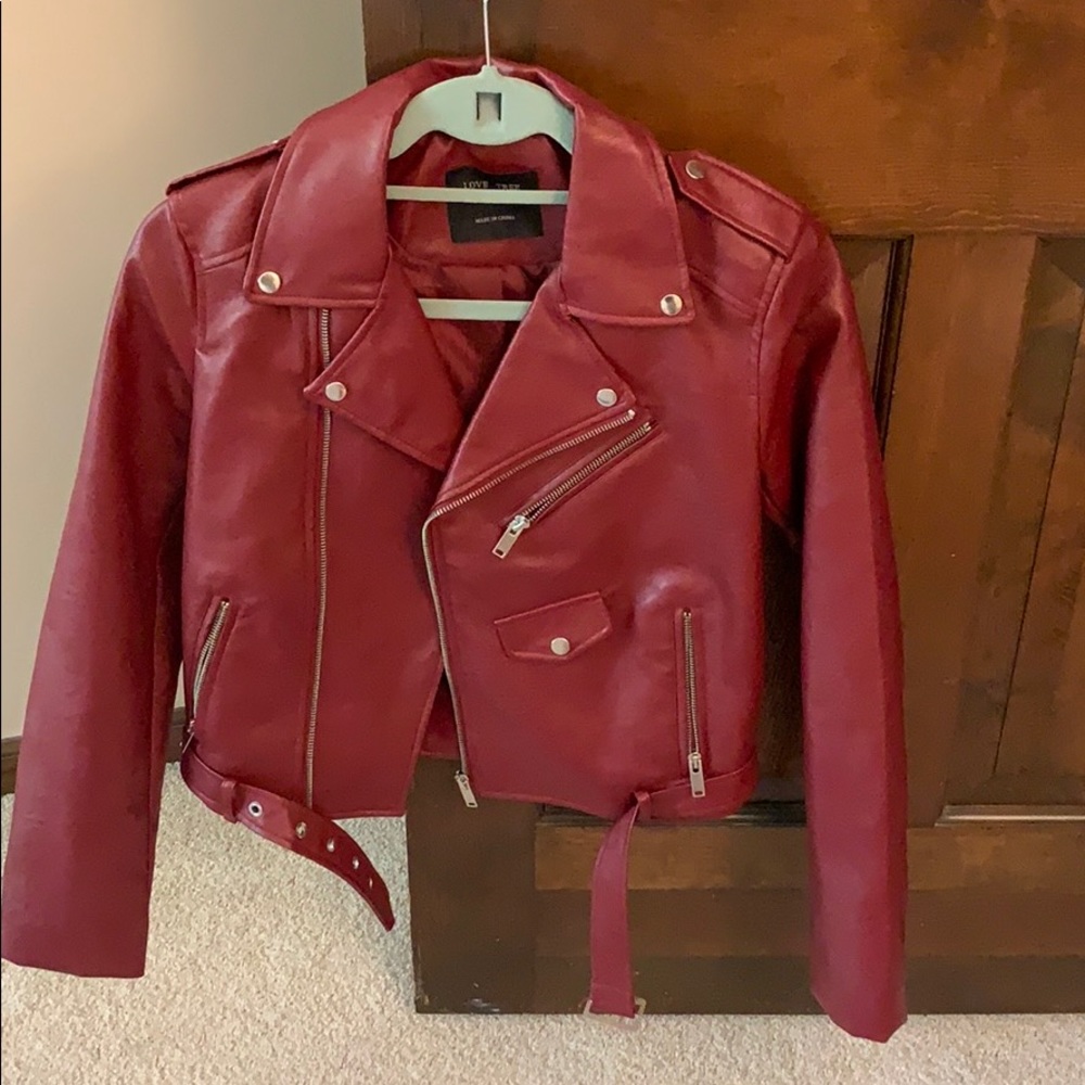 Red Leather Jacket
